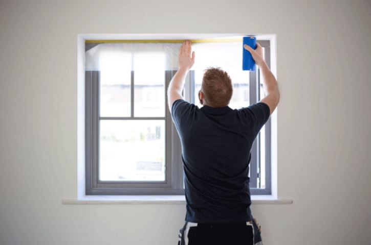 How to mask a room for spray painting in 5 easy steps