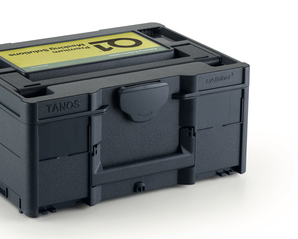 TANOS systainer connectable cases Packaging industry, trade, tool